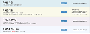 국가장학금신청사진 