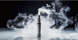 An image of a nicotine e-cigarette